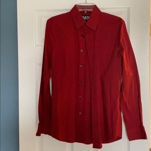 Express for men 1Mx fitted dress shirt